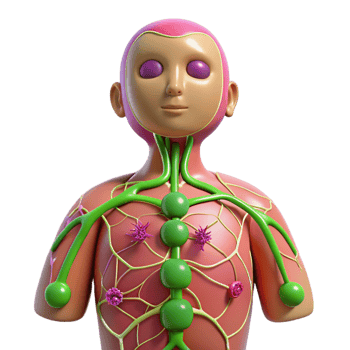 Lymph Node Anatomy Illustration png