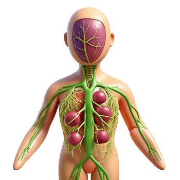 Human Lymphatic System Diagram png