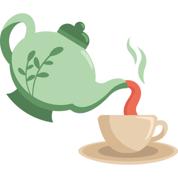 tea day kettle and cup png