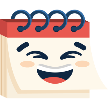 smile day calendar png