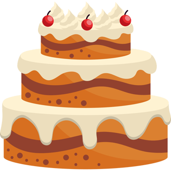 birthday cake dessert png