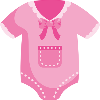 gender reveal pink bodysuit png