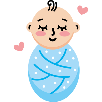 baby shower cute boy png