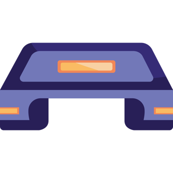 gym equipment step platform png