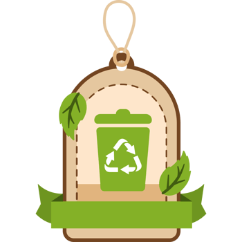 eco label template png