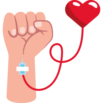 blood donation responsibility png