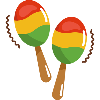 reggae maracas music png