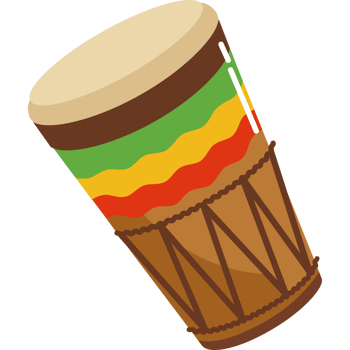 reggae african drum png