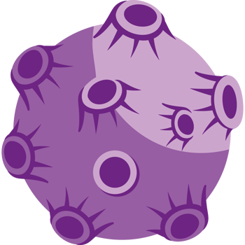 space asteroid cartoon png