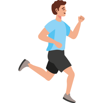 runner man athlete png