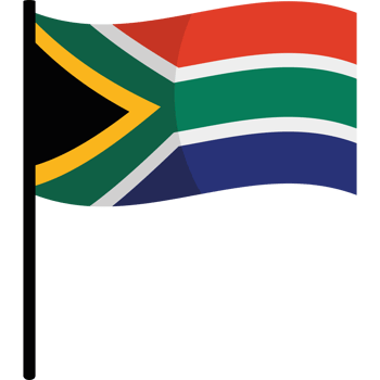 south africa flag national png
