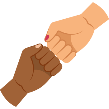 fist hands social greeting symbol png
