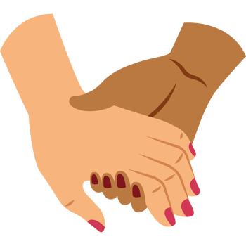 diverse hands friends symbol png