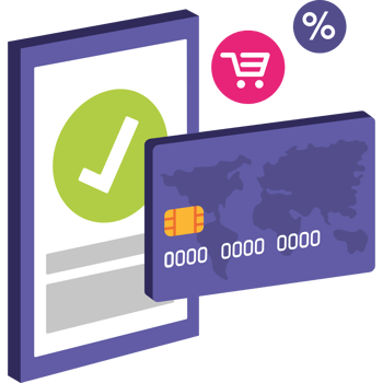 online shopping and payment on website png