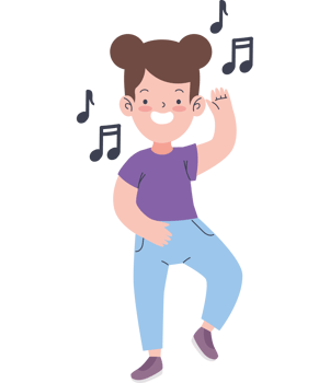little girl dancing png