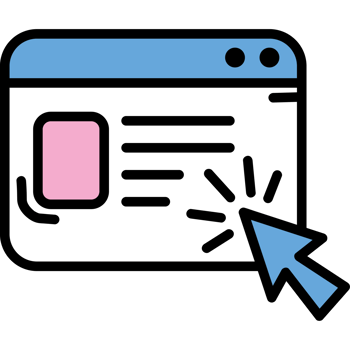 click website social media png
