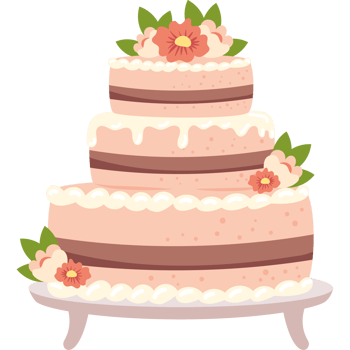 wedding cake delicious png