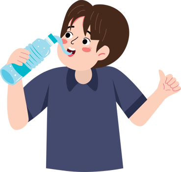 Young Boy Enjoying Clean Fresh Water png