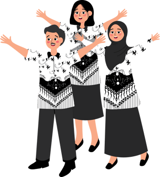 Formal Teacher Team Portrait for Teachers Day Celebration png