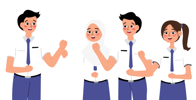 Friendship Among Middle School Students png