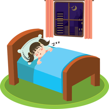 Kid Sleeping Illustration png