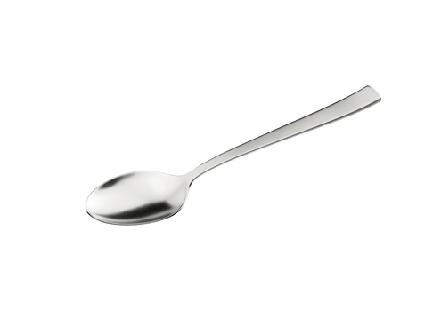 A Gleaming Metal Spoon With Its Elongated Handle And Rounded Bowl 3D Illustration png