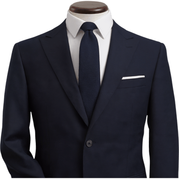 Navy Blue Mens Suit Mockup png