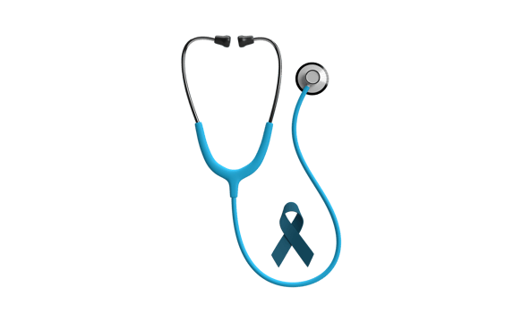 World cancer day stethoscope ribbon bow blue color object treatment healthcare international happy woman day 4 8 date february march 2025 doctor nurse symbol awareness fight charity hope help survivor png