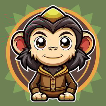 monkey king - monkey king game vector