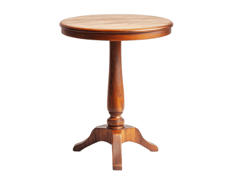 Elegant wooden table suitable for various settings png