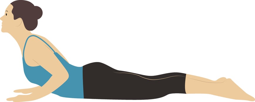 Mother Practice Yoga Illustration vector