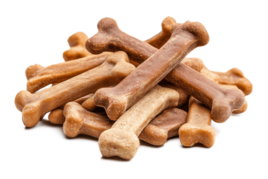 Dog Treat Bone Pile Isolated on Transparent Background png