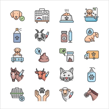 Pet Health Care vector