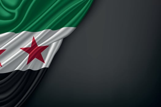 Flag of Syrian Arab Republic vector