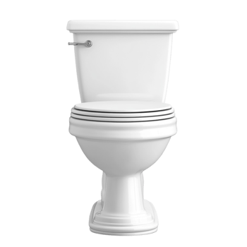 Compact White Toilet Seat png