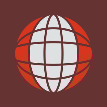 Globe Icon Design vector