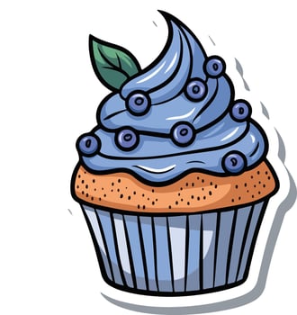 cake with Celebration Gifts and Desserts vector