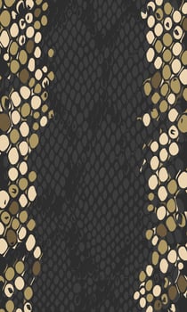 Abstract snake skin pattern background vector