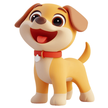 Playful Pooch Smiles png