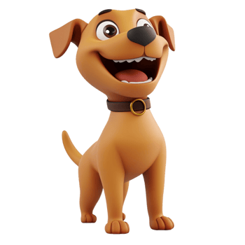Smiling Fluffy Friend, illustration. png