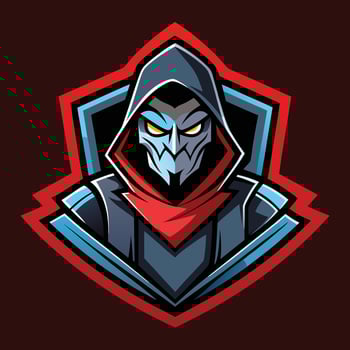 a cartoon character with a hoodie on vector