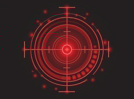 Digital Combat Interface Focus vector