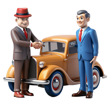 Classic Car Dealership Vintage Auto Sales Purchase png