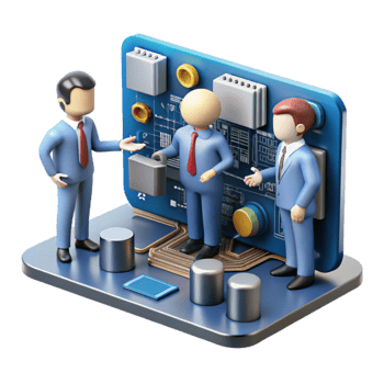 Business Collaboration Data Transfer and Secure Exchange png