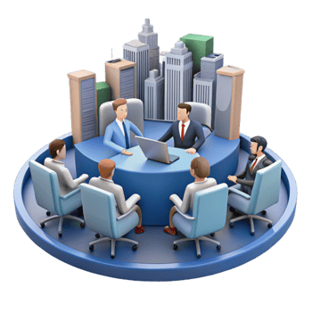 Business Meeting Teamwork, Strategy, Collaboration, Cityscape, Office, Conference, Discussion, Planning, Negotiation, Success png