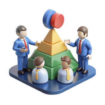Teamwork, Strategy, and Pyramid Management png