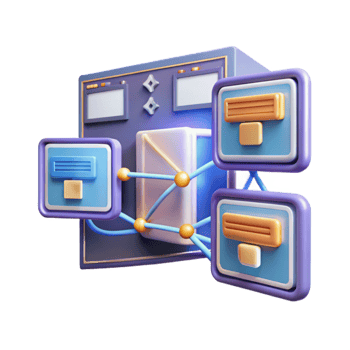 Data Integration Network Visualization of System Interconnectivity png