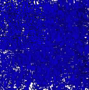Blue grunge texture on white background vector