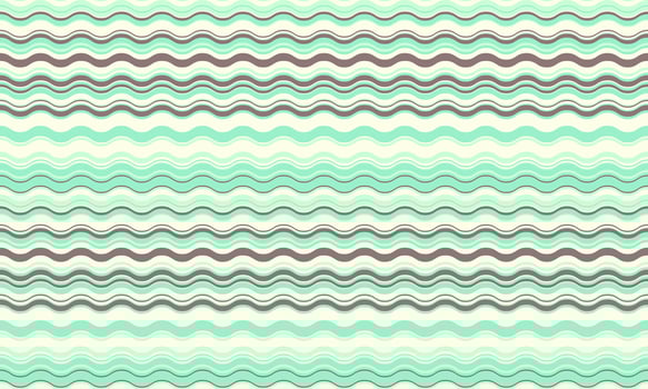 Seamless pastel wavy stripes pattern. Perfect for textile, wallpaper, website backgrounds, and more. Elegant and calming design featuring a repeating wave motif in soft, inviting colors. vector