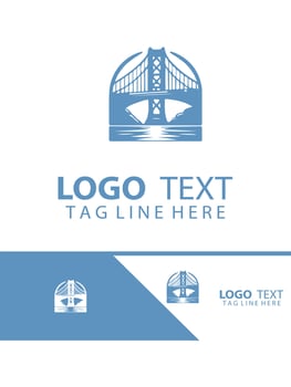 Skyward Arch Bridge logo vector